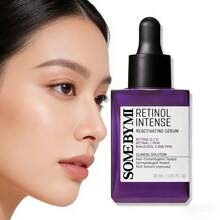 视黄醇精华液 - 视黄醇替代面部精华液 - 抗衰老面部护理，保湿并均匀肤色 - 烟酰胺、透明质酸、肽、维生素C、角鲨烷 - 多色 - 查看 1