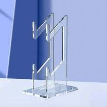 1pc Multifunctional Game Controller Display Stand, Dual-Layer Headphone & Controller Storage Holder, Universal Design - Multicolor - View 3