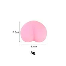 1/3pcs 2026 New Arrival Realistic Butt Squeeze Toy, Slow Rebound Prank Stress Reliever, Funny Novelty Gift, Birthday Gift, Prank Gift, Surprise Gift - Multicolor - View 10