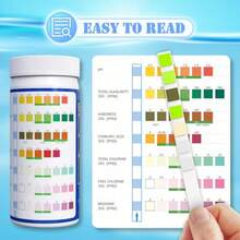 Pool Spa Hot Tub Test Strips - 125 Pool Spa Test Strips - Swimming Pool Water Testing Kit - Rapid Accurate Easy To Test PH Hardness Cyanuric Acid Chlorine Bromine And More 7-Way - 7Way - View 4