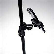 Height Adjustable Projector Tripod Stand With Phone Holder Anti-Slip Tray Foldable Stable Projector Mount For Home Theater Outdoor Movie - View 10