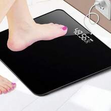 Electronic Bathroom Scale, Smart Body Weight Scale, Fitness Scale, Body Scale, Electronic Weight Scale, Portable Weight Scale, Precision Weight Scale, Suitable For Home, Living Room, Bathroom, Office And Other Places, Accurate And Durable - Multicolor - View 1