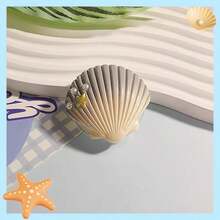 1个扎染珍珠贝壳、海星、星形Magsafe磁吸手机支架，可折叠伸缩旋转气垫吸附手机支架 - 彩色 - 查看 6