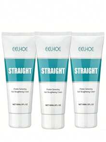 半瓶装（60毫升）蛋白质柔顺护发素，抚平毛躁，修复受损卷发，打造健康直发，消除分叉，深层滋养干燥受损发质，保湿、柔顺、蓬松，富含蛋白质，适合分叉发梢和干燥头皮。 - 白色 - 查看 14