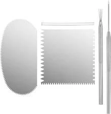4Pcs Stainless Steel Clay Sculpting Tool Set For Pottery & Ceramics - Ribs, Scrapers, Needle, Wire Tools For Art Crafts - C - View 8