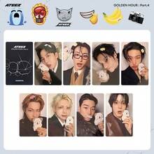 K-Pop KATSEYE GOLDEN HOUR Part4 LNGSHOT <Saucin'><Backseat><FaceTime> 8pcs/4pcs/6pcs Collectible Photo Cards Set - Fanmade Scrapbook Kit, K-Pop Birthday Gift Trading Cards With Display Box, Bookmark Set, Collection Card Valentine's Day Gift Small Gift Popular Group Support Card, Collection Small Card - Multicolor - View 7