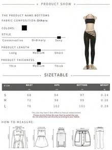 Women's Solid Color Backless Camisole Top And Lace-Up Pants Sexy 2-Piece Set, Spring/Summer, Suitable For Beach Bikini, Party, Street Fashion Black - 黑色 - 查看 7