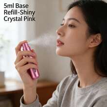 1pcs 5ml Portable Refillable Perfume Atomizer Spray Bottle Fragrance Pump With Travel Case - Xem 3