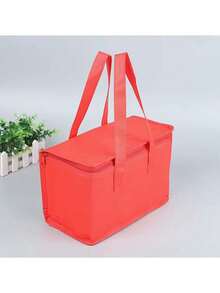 Extra Large Insulated Bag: Keeps Food Warm For Hours - Reusable Grocery Tote, Soft Cooler Bag, Lightweight & Durable With Zipper - Multicolor - View 3