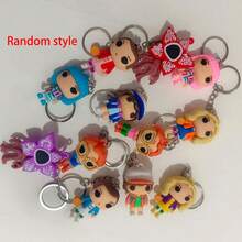 1件装热门盲盒可爱卡通娃娃吊坠钥匙扣隐藏式玩具礼品热销中，是完美的节日礼物，送给粉丝和朋友的礼物（款式随机） - 彩色 - 查看 6