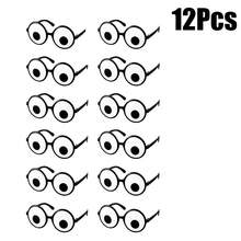 Bộ 3/6/12 chiếc kính mắt lắc ngộ nghĩnh, thích hợp làm đạo cụ chụp ảnh, trang phục, đóng vai, và dùng trong các bữa tiệc người lớn và trẻ em. - Kính - Xem 12