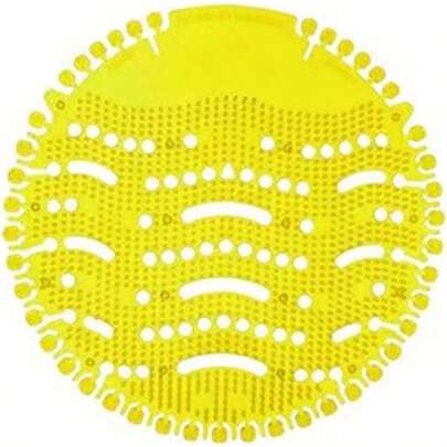 Urinal Scented Screen Men Toilet Urinal Deodorant Screens Deodorizer Fragrances Restroom Urine Cover Toilet Supplies Urine Cover, Yellow