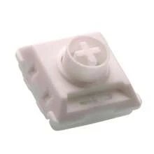 50g White Rain Mini Linear Low Profile Mechanical Keyboard Switch, Hot-Swappable, Pre-Lubricated, Full POM Material - View 1