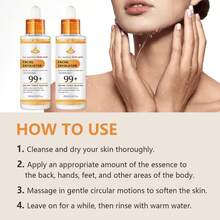 SUMIFANG Tinh chất tẩy tế bào chết 100ml chứa Axit Chanh + Nghệ + Axit Lactic, làm sáng và mềm da, làm sạch lỗ chân lông. Hơn 99% tinh chất làm sáng và tẩy tế bào chết, nhẹ nhàng tẩy tế bào chết, cải thiện độ thô ráp, làm sáng da. Loại bỏ tế bào chết xỉn màu, cải thiện độ thô ráp và bong tróc, cho làn da mịn màng hơn. - Axit salicylic - Xem 7