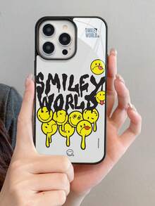 Smiley World 2-In-1 Funny Smiling Face Graphic Hard Phone Case, Compatible With Apple - Multicolor - View 7