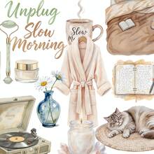 一套，家居健康生活主题贴纸，可用于计划、办公、友情与爱情礼物、包装、节日派对、剪贴簿、书签、背包、行李箱、杯子、笔记本等，也可作为计划本、DIY贴纸或装饰贴纸使用。 - A - 查看 2