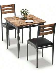 Dining Table & Chair Sets - Brown - View 6