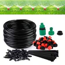Drip Irrigation System, Mini Garden Drip Irrigation System, Equipped With 1/4 Inch Pipes And Adjustable Nozzles, Suitable For Automatic Watering Systems In Greenhouses, Courtyards, Lawns, And Plants - Irrigation Kit - View 1