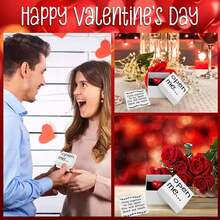 Mini "Open Me" I Love You Heart-Shaped Gift Box Set, Unique Matchbox Gift Suitable For Girlfriend, Boyfriend, Mother's Day, Birthday, Anniversary, Valentine's Day - Multicolor - View 3