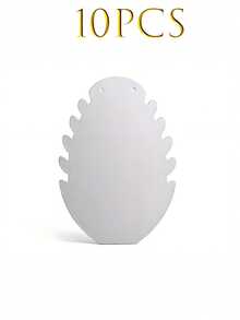 1/5/10 Pcs Jewelry Display Stand Bust Holder, Necklace Pendant Earring Display Stand Holder, Jewelry Tower Stand, For Necklaces, Pendants, Earrings, Display Stand - Flame Flocking - View 13