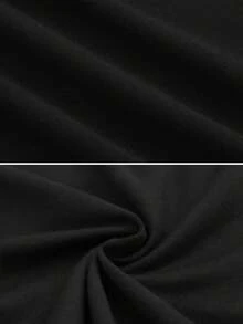 EWH Muay Thai "The Art Of 8 Limbs" Tiger Athletic Shorts For Men & Women - Vintage Fight Club Print Breathable Gym Shorts, Comfortable Drawstring Workout Shorts For MMA Training, Kickboxing & Fitness - 黑色 - 查看 2