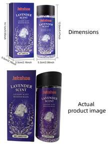 jakehoe حبيبات عطر الخزامى/مزيل الروائح مع رائحة طويلة الأمد، مناسبة للملابس والملاءات والاستخدام المنزلي، أفضل هدية للعائلة والأصدقاء، عيد الأم، المناسبات - الحالة الصلبة - مشاهدة 10