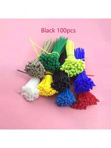 100pcs Waterproof Garden Ties - Effective Lawn Care And Plant Support Zip Ties - A - View 9