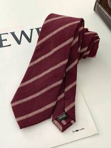 1 Piece High-End Fashion Unisex Pointed Scarf, Long Retro Casual Plaid British Niche Necktie, Multifunctional Belt, Gift - Multicolor - View 17