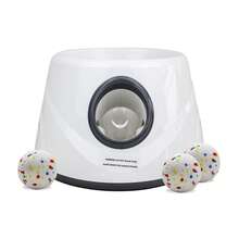 New Automatic Dog Ball Launcher, Upgraded Interactive Dog Ball Thrower, Suitable For Small Dogs, Distance Adjustable Mental Stimulation Dog Toy, Equipped With 3 Durable Etpu Balls 2.2 Inches (About 5.6 Centimeters) - Multicolor - View 12