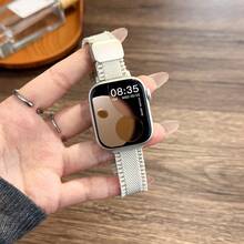 适用于 44mm、45mm、46mm、49mm、41mm、40mm、38mm 表带的磁吸式尼龙表带,适用于 Series SE3、SE7、SE6、SE8、SE9、SE10、SE11、SE4 Ultra、SE5 和 SE6 Ultra 3/SE2。 - 42/44/45/46/49mm - 查看 15