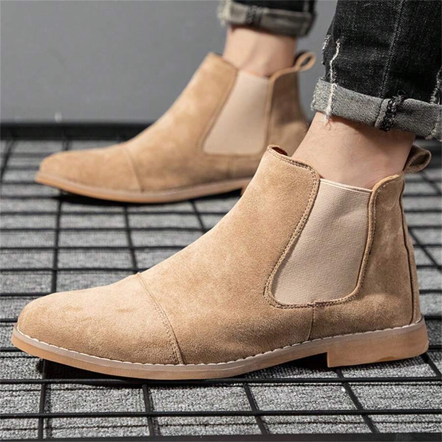Men Chelsea Boots - màu nâu - Xem 1