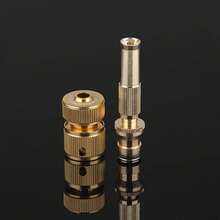 Nosel Semprot Air Bertekanan Tinggi yang Dapat Diatur dengan Konektor Cepat - Kepala Semprot Cuci Mobil Aluminium Berulir 3/4", Tahan Lama dan Mudah Digunakan untuk Pembersihan Rumah dan Kendaraan, Semprotan Selang Taman - View 12