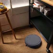 3-In-1 Smart Robot Vacuum Cleaner And Mop, Rechargeable Automatic Smart Sweeping Robot Floor Cleaning Vacuum Cleaner - Black - 黑色 - 查看 7