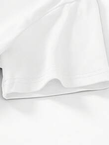 Disney DIS Zoo Nick Wilde Judy Hopps Partners Printed Pattern T-Shirts For Girls - Children's Clothing Design Short-Sleeved Casual And Cute Style Comfortable And Casual Wear All Year Round Suitable For Parties And Play Machine Washable Gift Children's Clothing Girls' Short-Sleeved Shirts - White - View 4