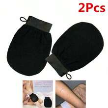 2pcs Deep Cleansing Body Scrub Gloves Double-Sided Bath Towel For Daily Skin Care - Xem 7