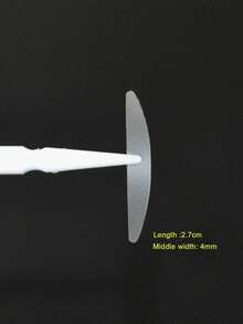 3片橄榄形双眼皮贴 + 3片月牙形双眼皮贴 - 米色 - 查看 9