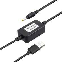 Power Cord For Echo Dot 4th Gen, 3rd Generation, Alexa Spot - USB 5V To DC 12V Cable Charger Adapter 3 Ft - View 4