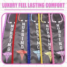 Nursing RN Graduation Stoles With Glitter Ribbon Trim, Graduation Sash Nurses School Gifts, 70 Inch - Lấp lánh màu tím - Xem 5