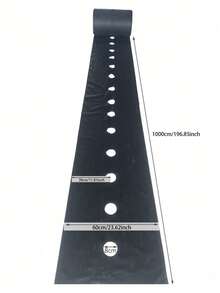 重型景观布，带种植孔，地面覆盖屏障布，适用于花园、庭院、蔬菜和水果种植、控制 - 黑色 - 查看 12