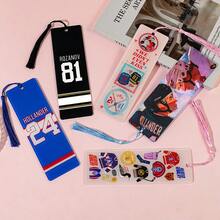 1/5pcs "Heated Rivalry" Ice Hockey Acrylic Bookmark Set With Colorful Tassel - Shane Hollander & Ilya Rozanov Fan Reading Marker Gift - SQ0613 - View 2