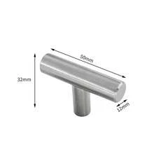 4pcs Stainless Steel Cabinet And Drawer Pulls, Kitchen Handles, Bathroom Cabinet Handles, Metal Furniture Knobs - Multicolor - View 7