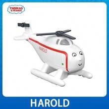 Mattel Mattel 1件托马斯和朋友金属合金玩具火车套装 - 戈登、爱德华、艾米丽推拉式火车头及车厢，珀西、托比、哈罗德金属系列推拉式玩具火车，适合3岁及以上儿童，托马斯小火车卡通动画儿童节、圣诞节礼物 - 彩色 - 查看 38