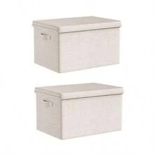 Hộp đựng quần áo, chăn ga gối đệm (1/2 chiếc), hộp đựng đồ gấp gọn có nắp, hộp sắp xếp quần áo, tủ quần áo gia đình và ký túc xá. - cơm - Xem 13