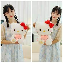 1pc Plush Doll With Heart Shaped Skirt, Stuffed Doll, Home Decor, Soft Doll, Birthday Gift - Multicolor - View 12