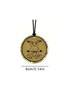 This Best-Selling Decorative Pendant Is Meticulously Crafted Specifically For The Grand Celebrations Made From Durable Acrylic, It Features A Unique And Ingenious Design That Artfully Blends The Elegance Of Arabic Calligraphy With The Charming Motif Of A Sheep. - Multicolor - View 6