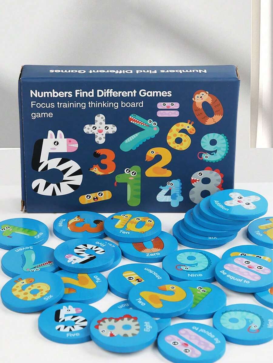 Kids Dinosaur Memory Matching Game, Wooden Puzzle Pairing, Cognitive Development Educational Toy, Attention And Memory Training, Mixed Color Set