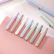 1/5/11pcs Random Style Elegant Ballpoint Pens, Soft Grip, 0.5mm Fine Tip, Black Ink, Suitable For Diary, Office, Study, Minimalist Fashion Design, Comfortable Grip, Durable. Office And Study Supplies, Gift For Women And Men - Multicolor - View 5