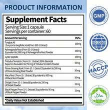 DHOP Black Maca Oyster Peptide Capsules |   Superfood Energy Boost With Deep-Sea Oyster Peptides, East Asian Ginseng & South African Datura |   Natural Herbal Formula For Men's Vitality, Immunity & Strength |   60 Capsules Fitness Adaptogenic - 1 - 查看 10