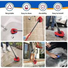 Spin Mop Scrub Brush O Cedar RinseClean 2 System - O Ceda Scrub Brush Attachment 1 PC, Oceda Scrubber Mop Bathroom, Kitchen, Tile And Floor Cleaning - 1 - 查看 4