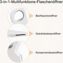 Multifunctional Household Bottle Opener - Includes Magnetic Bottle Cap Opener, Can Opener, And Easy-Open Can Lid Remover, Suitable For Beer, Beverages, And Canned Goods - View 6